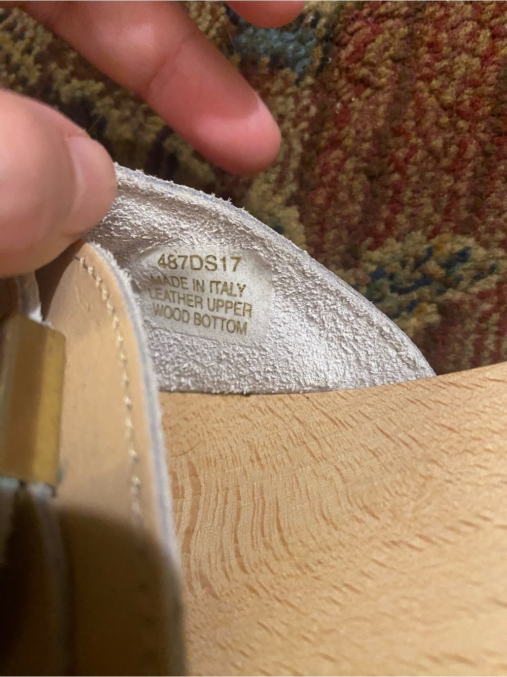 Dr. Scholl's Nude Leather Slide Clogs✨ - Picture 5 of 5